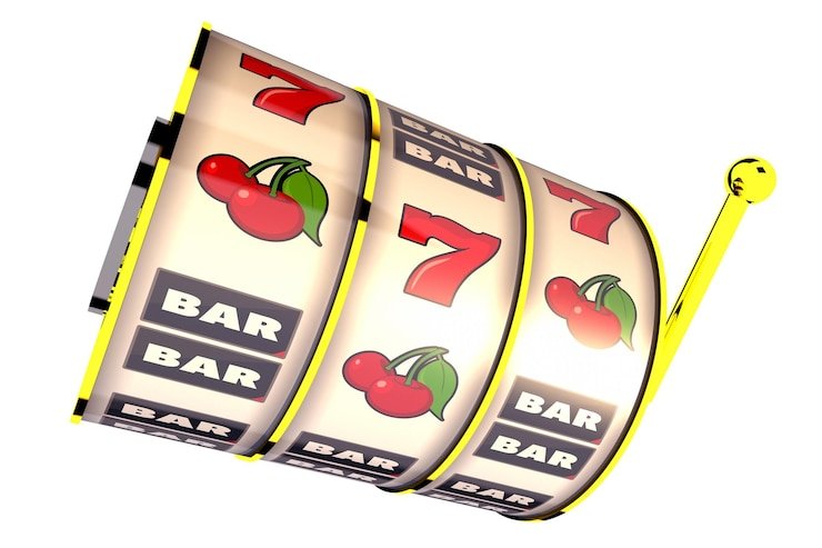 Galactic Gems slot game interface on rajampo slot showing five reels and bonus symbols